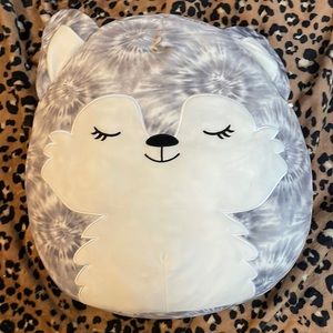 Extra large wolf squishmallow